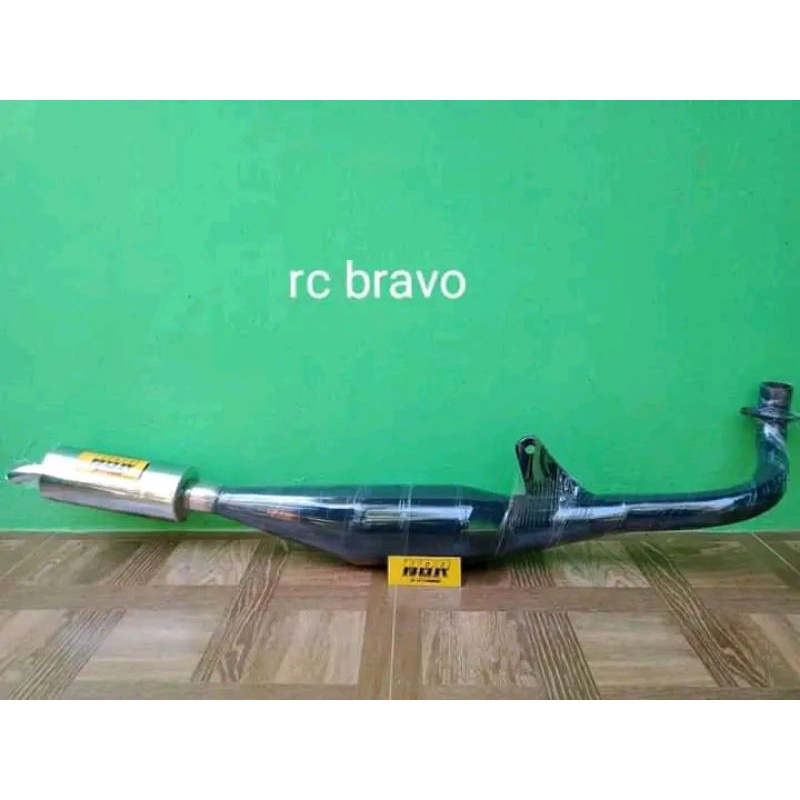 knalpot Suzuki rc100/bravo standar racing