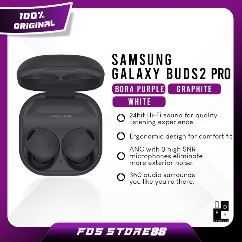 Samsung Galaxy Buds 2 Pro Buds FE Wireless Earphone Headset Bluetooth Garansi Resmi SEIN