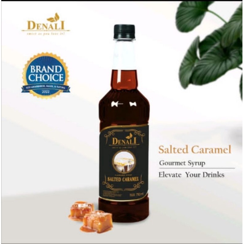 

sirup salted caramel denali 750ml / repack sample 100ml