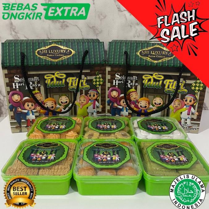 

READY STOCK PAKET KUE LEBARAN LUXURY HAMPERS LEBARAN PAKET KUE KERING