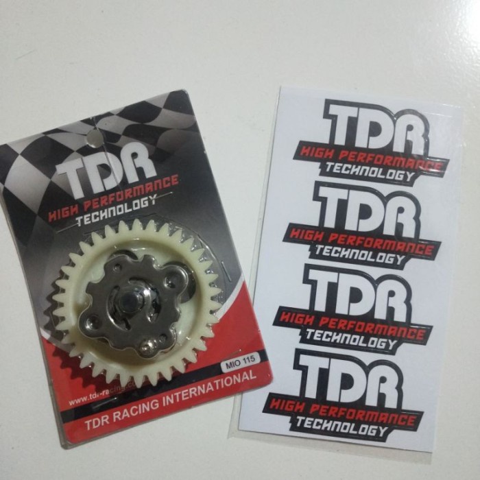 Terlaris Pompa Oli Mio Tdr Forged Oil Pump Kit Free Stiker Tdr