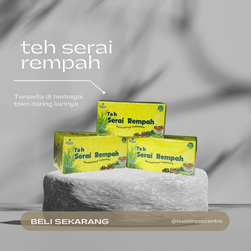 

MINUMAN HERBAL Teh Serai Rempah