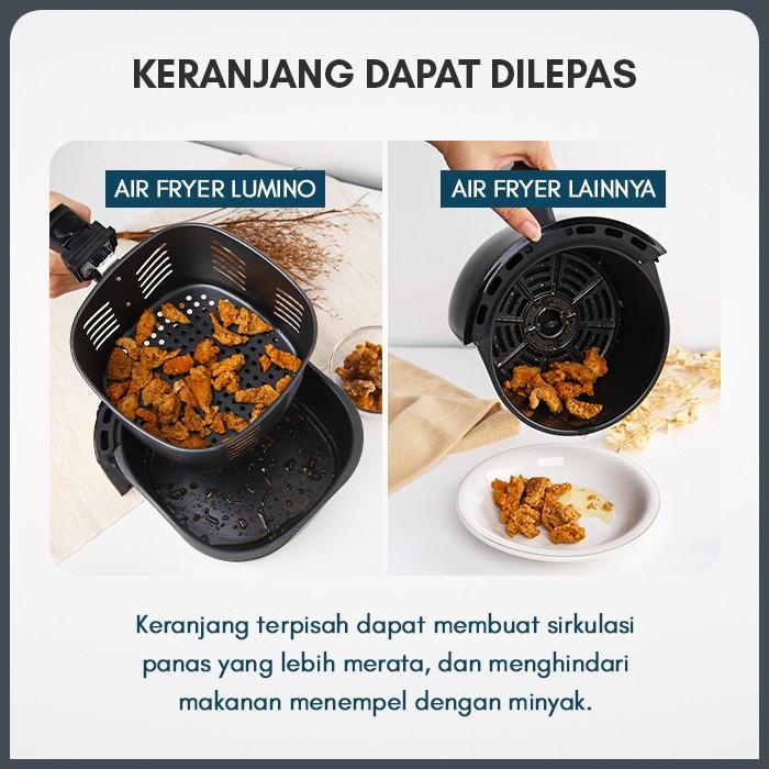 STROGEN Air Fryer Lumino 4.2L / Airfryer Menggoreng Tanpa Minyak