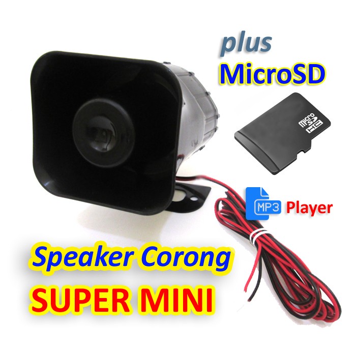 SPEAKER CORONG "TOA" SUPER MINI UNTUK JUALAN KELILING