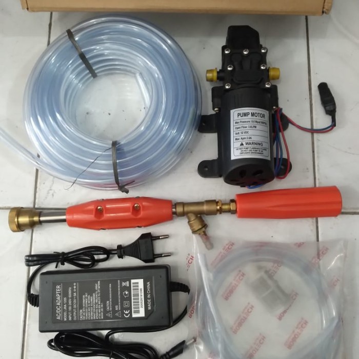 ALAT MESIN CUCI MOTOR DINAMO POMPA ADAPTOR STEAM JET CLEANER MINI