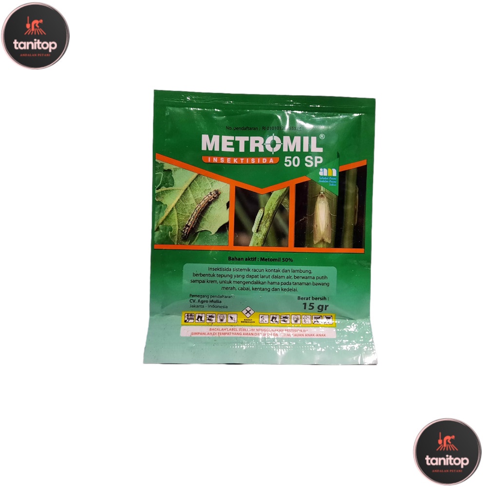 Metromil 15 Gram Metomil Insektisida Ulat Grayak Ampuh