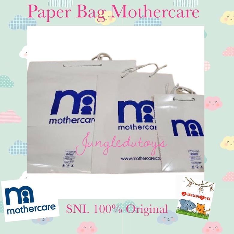

Paper Bag Mothercare Original Size S / M / L Tas Bungkus Kado Goodie Bag Mothercare Promo Best Seller!