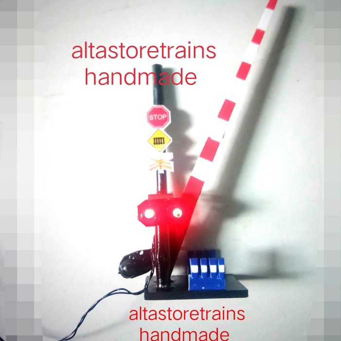 Miniatur Miniatur Pintu Palang Kereta Pjl