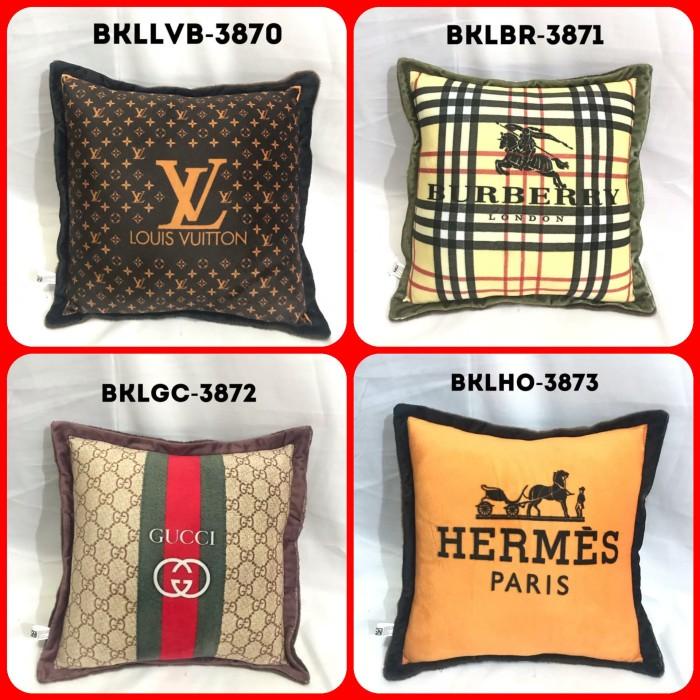 Terlaris Basof Bantal Sofa/Bantal Mobil Lv Hermes Burberry Gucci Chanel