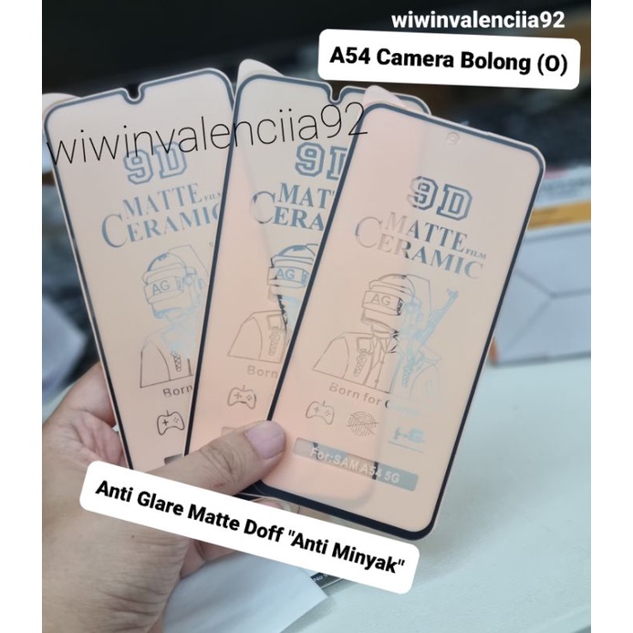 Tempered Nano Anti Glare (A Minyak) Samsung A55 A54 5G A35 A34 A14 A25 A15 A24 S21 FE, S20fe  Temper