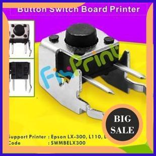 Switch Mainboard Epson L110 L300 L310 Tombol On Off Printer L120 L100 suku cadang 54PR23