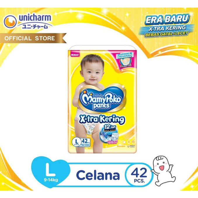 mamypoko pants xtra kering l 44 l44 dpb01