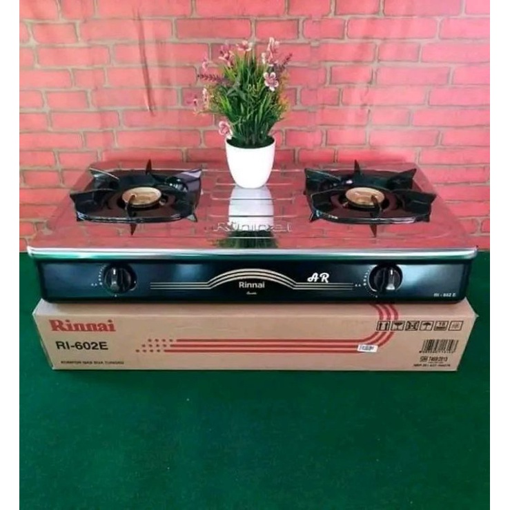 RINAI KOMPOR GAS 2 TUNGKU 602 E /EW
