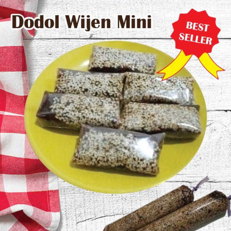 

dodol wijen mini dodol Betawi mini 1pcs 40gr