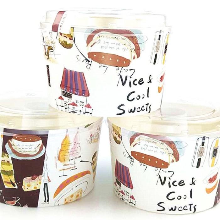 

FREE STIKER 10pcs paper cup chiffon paper case chiffon loyang chiffon