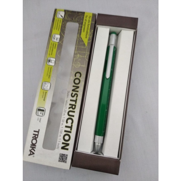 

Multitasking Ballpoint Construction asli brand Import Troika PIP20/TI