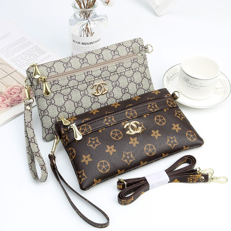 Sera Fashion Baru Wanita Kecil Tas Diagonal Tas Wanita Dompet Kopling Tas Ponsel Dompet Koin Tangan Membawa Kopling tas Dompet Panjang