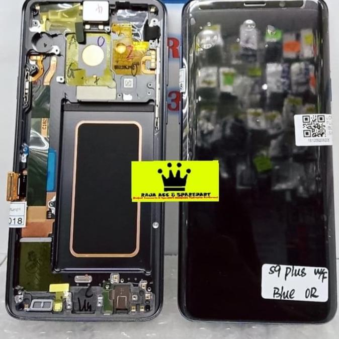 LCD + TOUCHSCREEN SAMSUNG S9 PLUS(+) FULLSET FRAME AMOLED ORI GARANSI