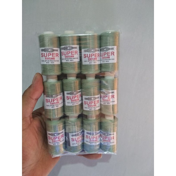 BENANG JAHIT SUPER TAYLOR ISI 6 PCS PANJANG 500 YARD / HIGH QUALITY