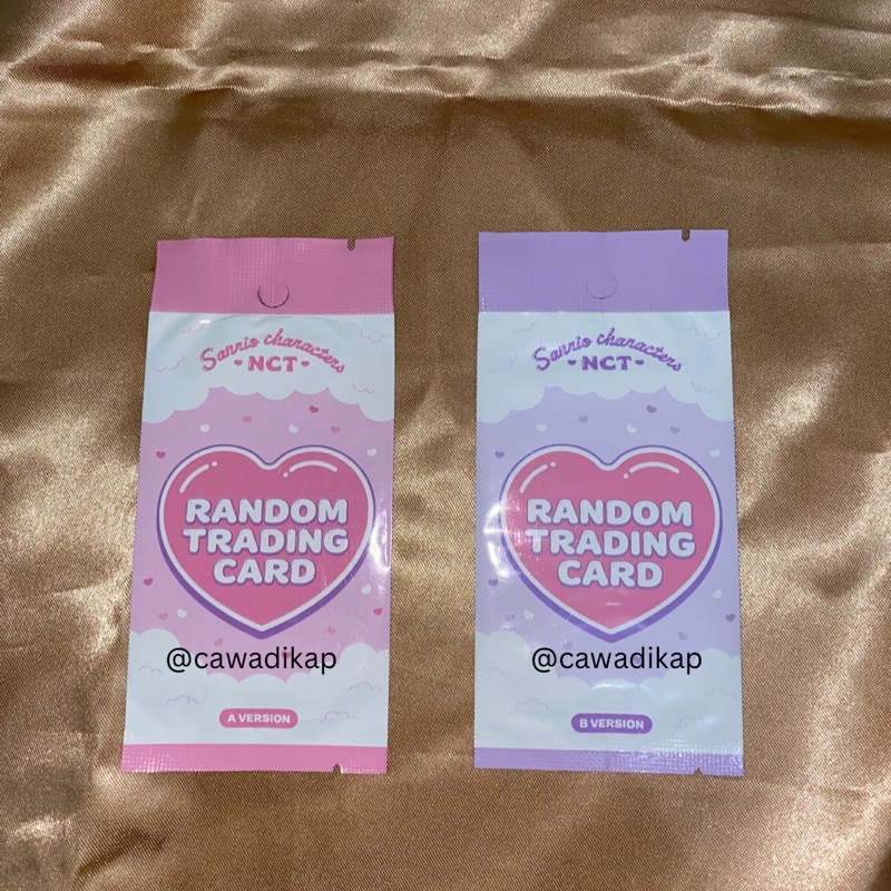 NCT X SANRIO RANDOM TRADING CARD SEALED