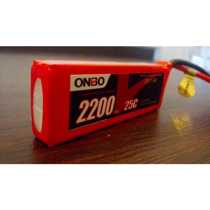 Lipo Battery 2s7.4v 2200mah 25-50c Onbo Nano Power