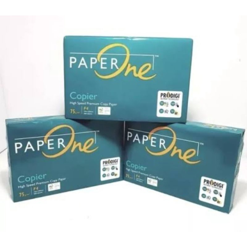 

KERTAS HVS F4 - 75GR PAPER ONE