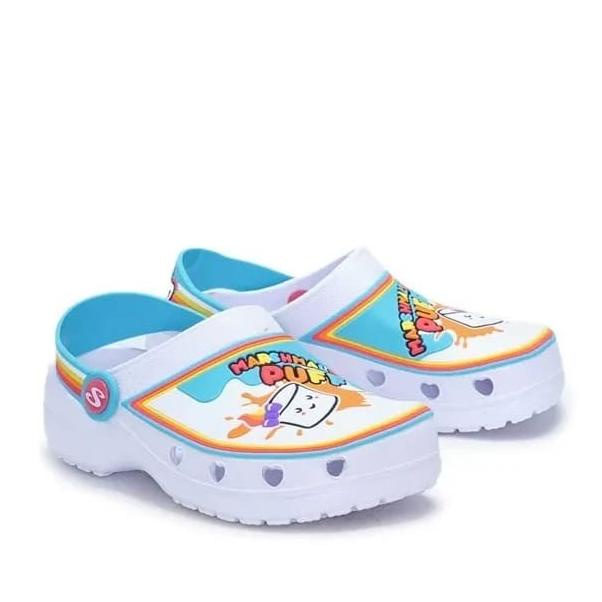 Skechers Heart Charmer Sweet Splash White size 32 / sepatu sendal anak