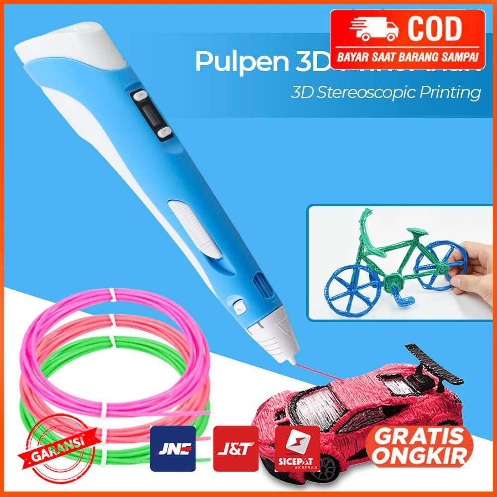 Pulpen 3D Anak Magic Drawing 3 Filament 3041-2Y