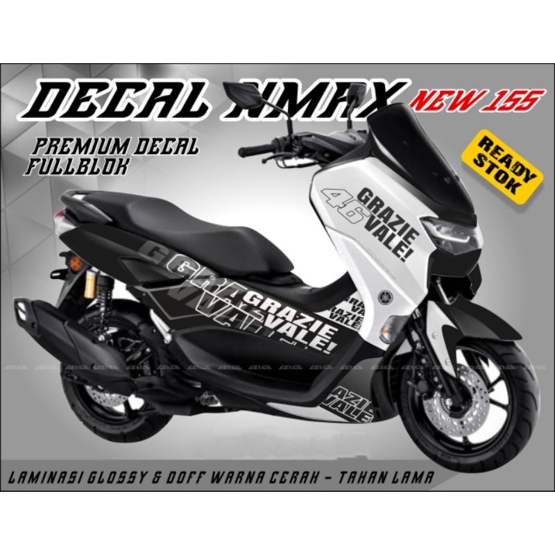 decal nmax new full body striping nmax new connected 155 sticker nmax new 155 stiker motor nmax full body