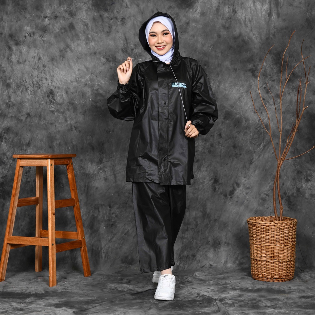 Jas Hujan Mantel Pria Wanita Raincoat / Mantel Jas Hujan  / Jas Hujan Setelan Pria Wanita / Mantel Hujan Pria Wanita Premium