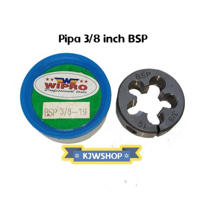 Mata Snai Snei Pipa 3/8 inch BSP 19 Senai Pembuat Drat Pipa Snei Pipa murah