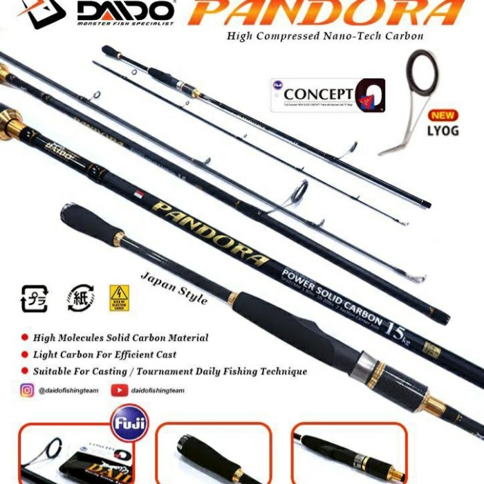 JORAN PANCING DAIDO PANDORA 180 SOLID CARBON...FUJI