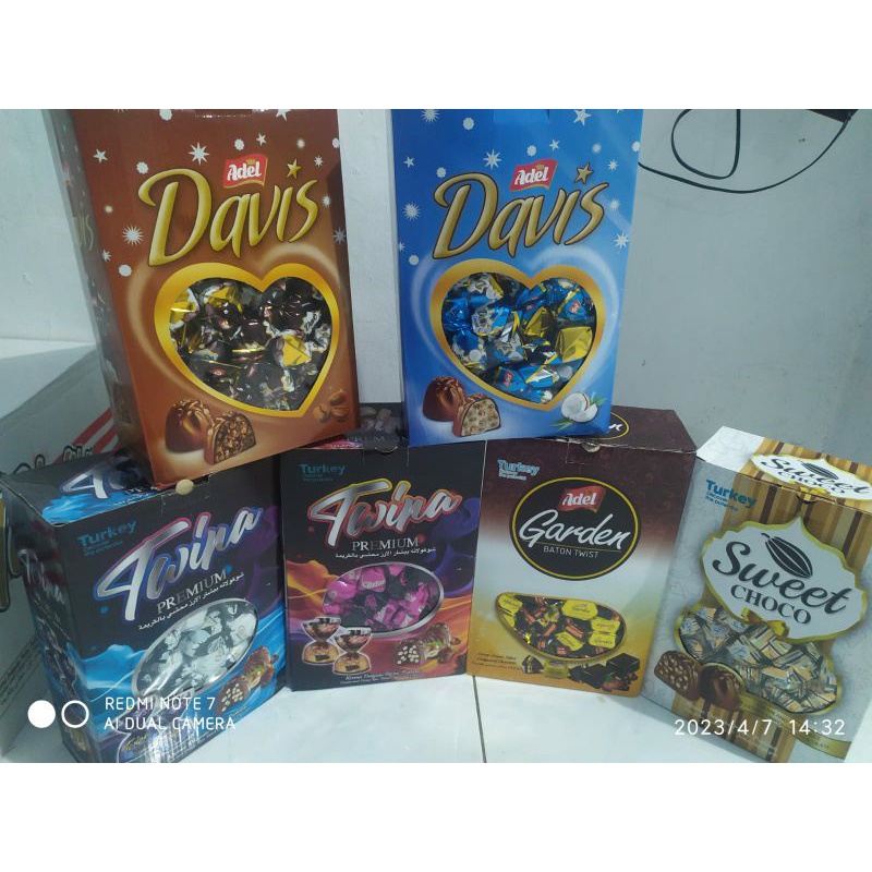 

Coklat Turky Halal Berkualitas Per Pack Isi 2kg - Cokelat Halal Bukn Merk Coklat Truffle / Trufle