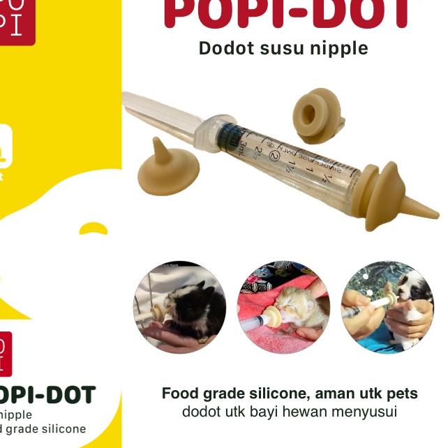 Promo Keren k9K4wPOPI-DOT PET NIPPLE kitten dot bayi hewan kucing, anjing, kelinci, otter dll
