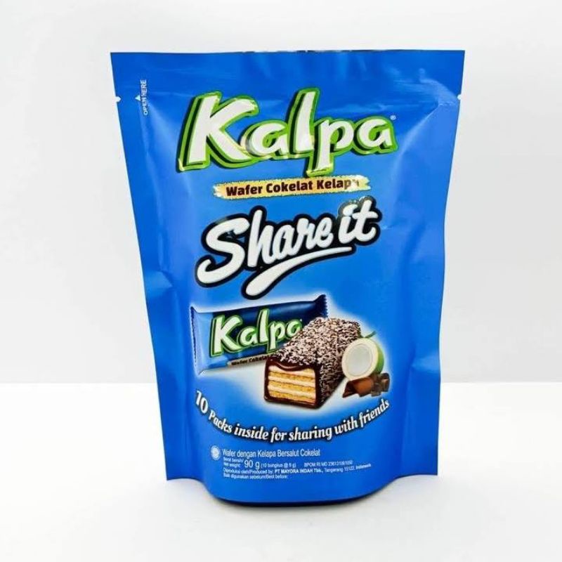 

Kalpa Wafer Cokelat Share It Pouch 10 x 9 g
