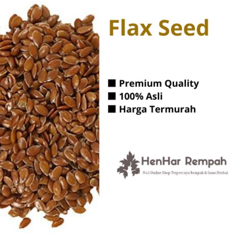 

Terlaku.../ [250 gram & 500 gram] Brown Flax Seeds / Biji Rami