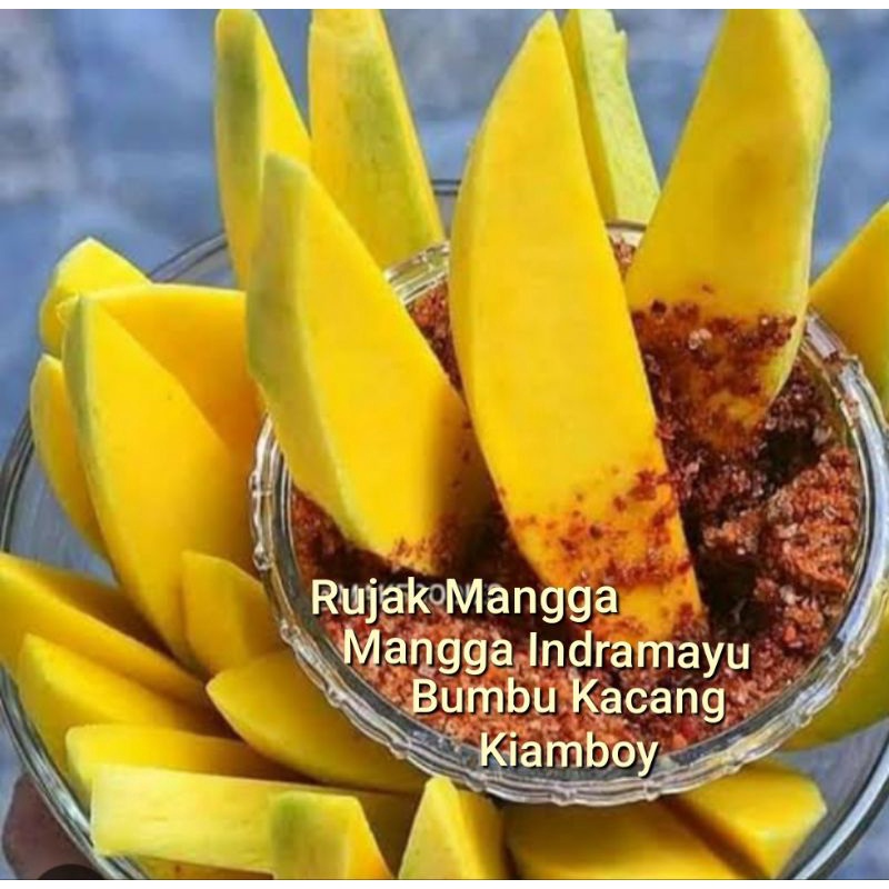 

RUJAK MANGGA INDRAMAYU MENGKAL GARING MANIS FRESH + BUMBU BANGKOK