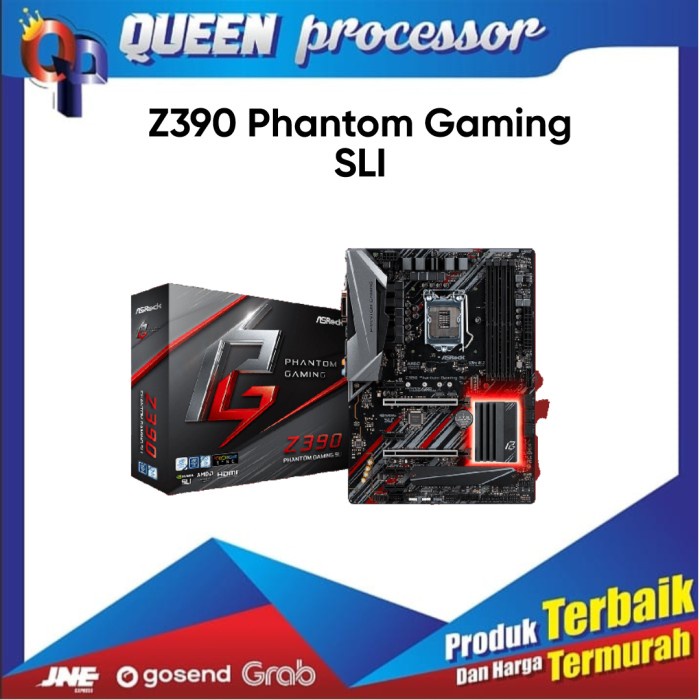 Terlaris Asrock Z390 Phantom Gaming Sli ( Lga , Z390 ,Ddr4 )