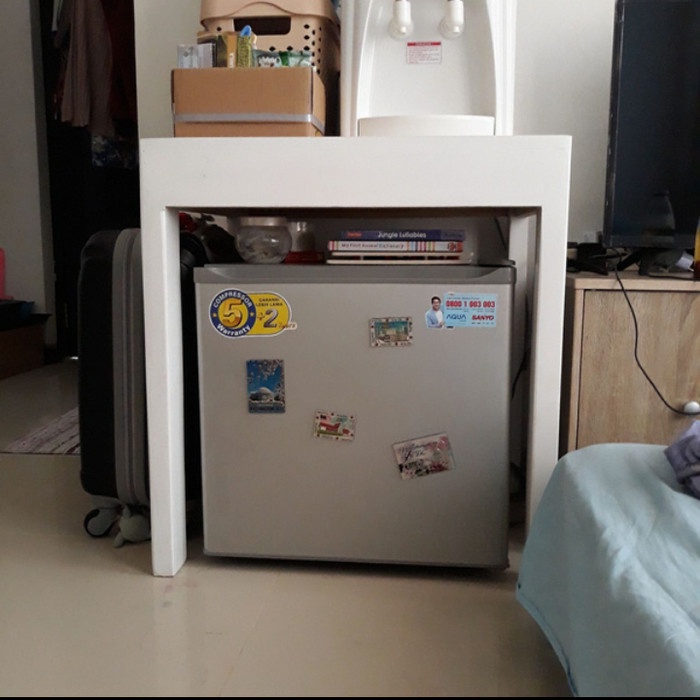 Terlaris Meja Kulkas/Meja Kulkas Mini/Meja Mini/Meja Kulkas Furniture