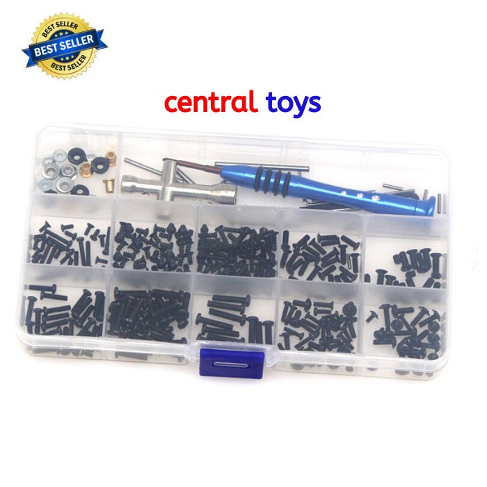 Promo Baut Mur Set Lengkap Mobil Rc Wltoys 144001 124016 124017 Screws Rc Terlaris