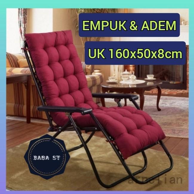 Terlaris Basof Alas Duduk Kursi Kayu / Kursi Malas 50 X 160 Cm