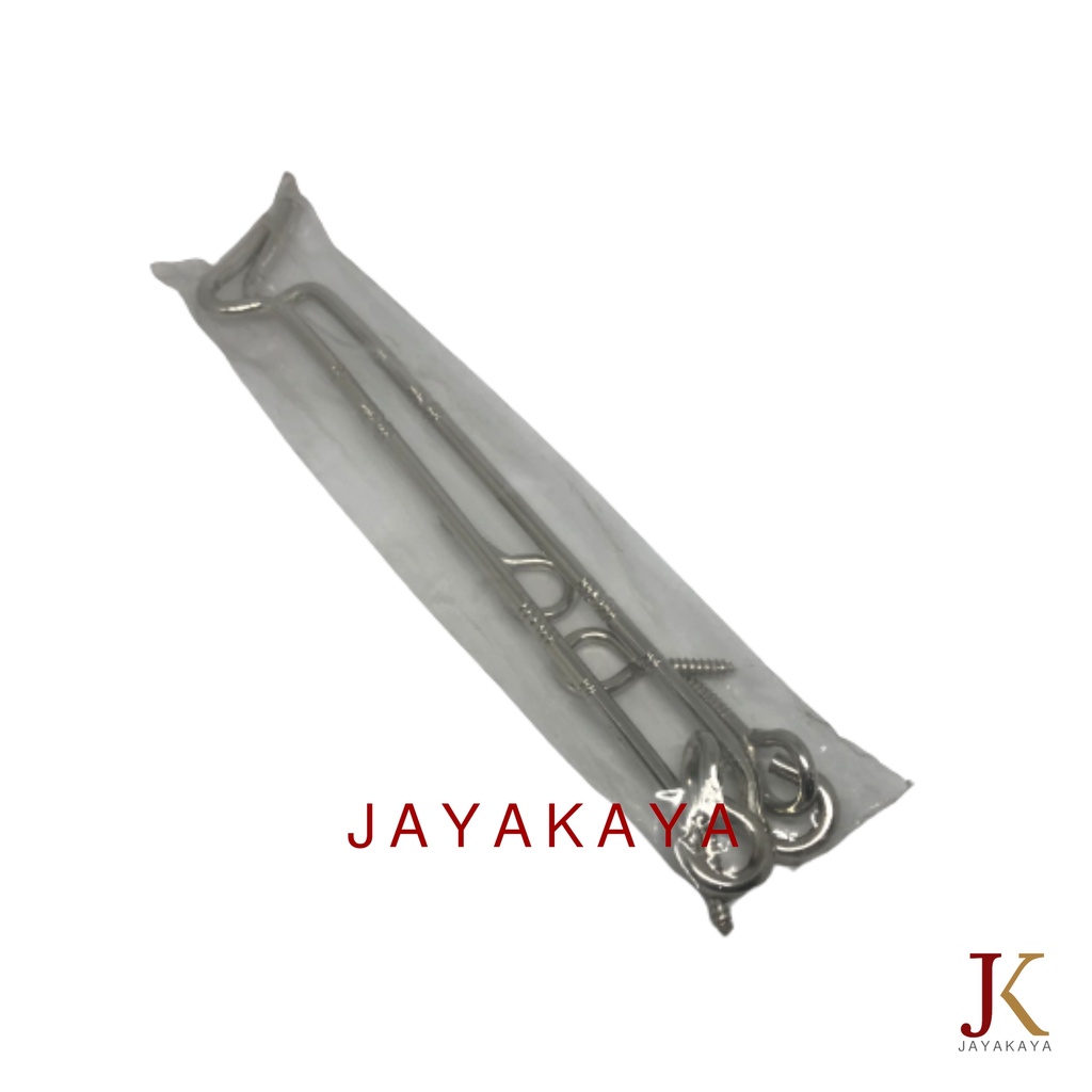 Hak angin penahan jendela Besi Stainless 8" Savio