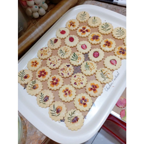 

flower cookies 350gr
