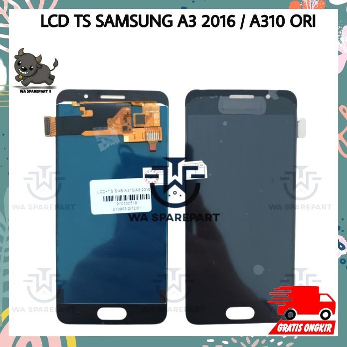 Lcd Ts Touchscreen Samsung A3 2016 A310 Ori