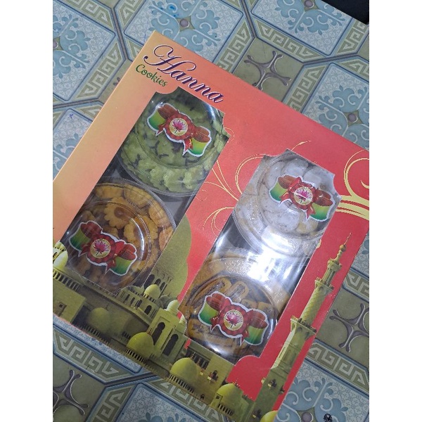 

Kue Kering Lebaran Homemade paket isi 4