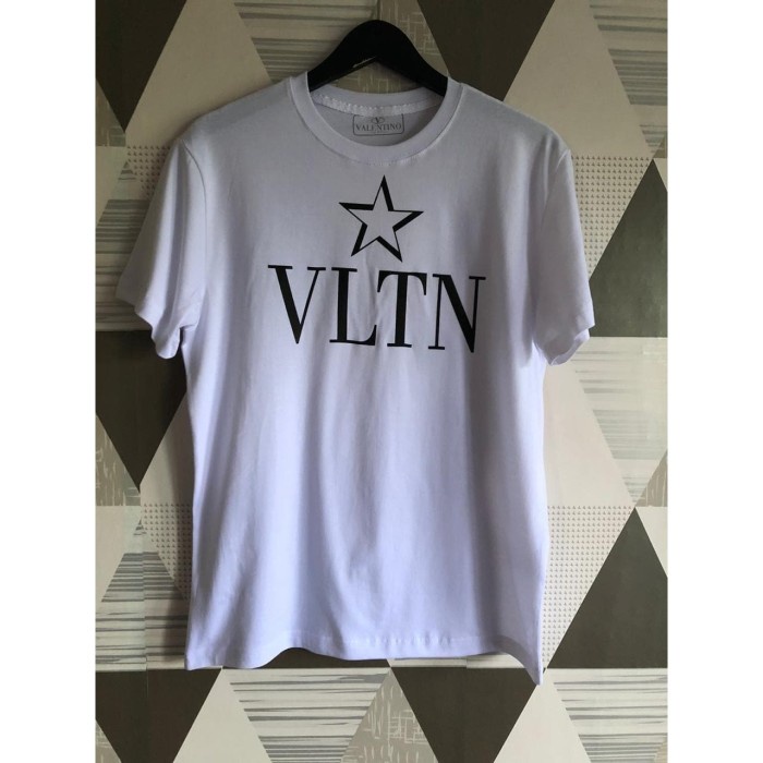 T-SHIRT VLTN VALENTINO STAR PREMIUM KAOS PRIA KAOS WANITA KAOS POLOS