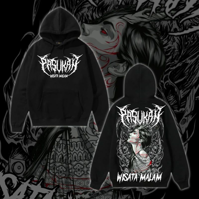 HOODIE PASUKAN WISATA MALAM DESAIN TERBARU KEKINIAN
