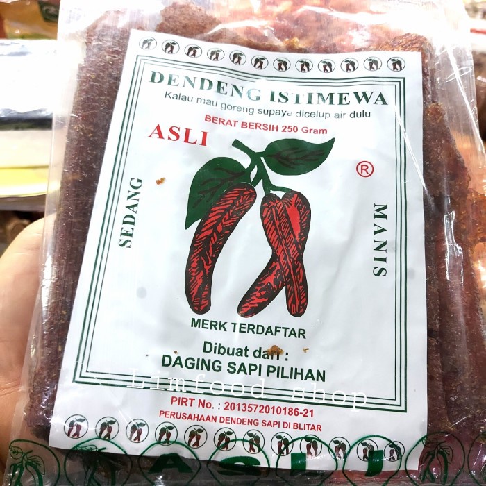 

Terlaris Dengdeng Sapi Cap Cabe (Halus)