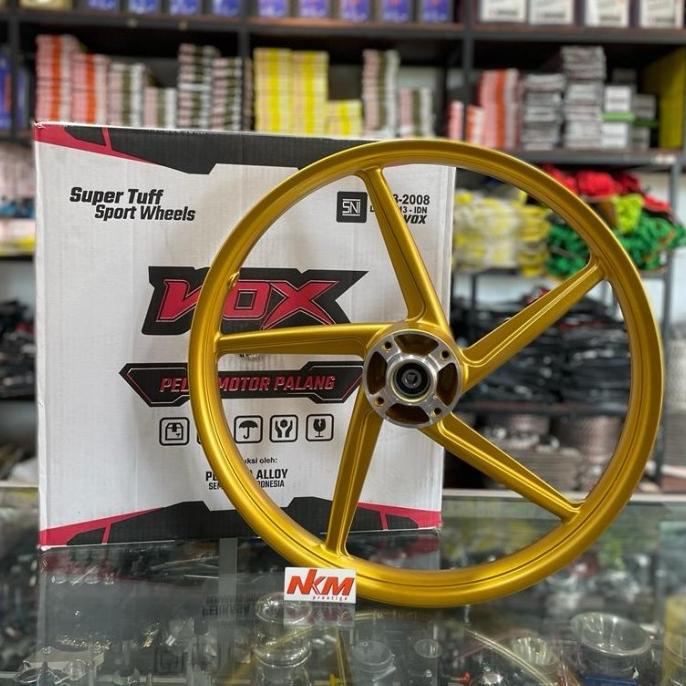 siap kirim] VELG VOX DEPAN VELG RACING VOX PALANG 5 JUPITER UKURAN 140 RING 17