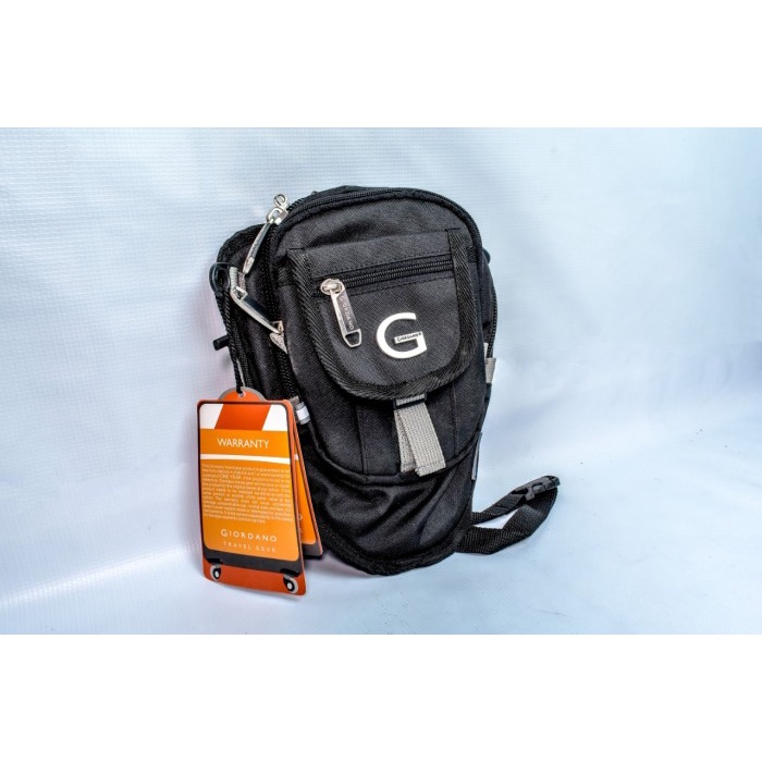 Tas Paha Tas Paha / Tas Pinggang Giordano Original - Hitam(T8B1) tas paha kecil tas paha pria eiger 